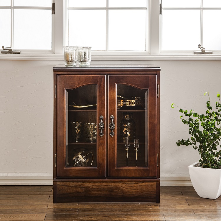 キャビネット 幅60cm QC1915 コロニアルウォールナット 通販 | 【公式