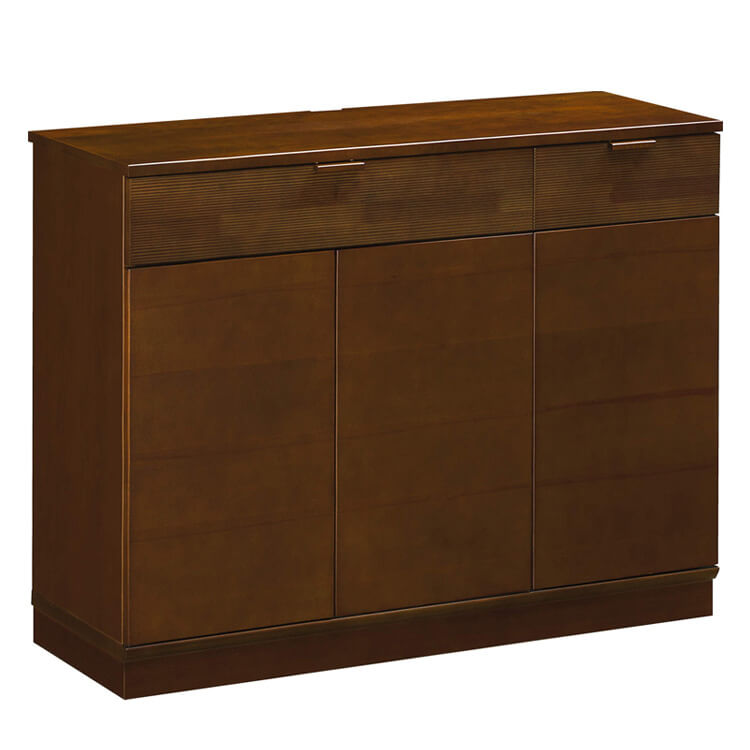 キャビネット 幅105cm QD3506 ローストビーチ 通販 | 【公式】カリモク