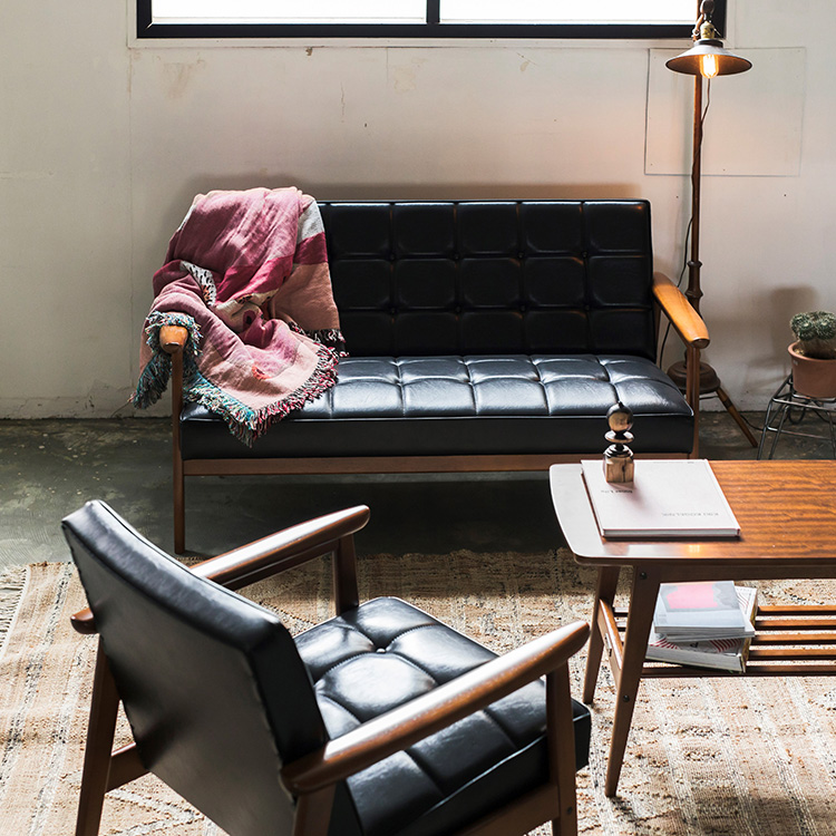 Kチェア2シーター スタンダードブラック 通販 | 【公式】カリモク家具