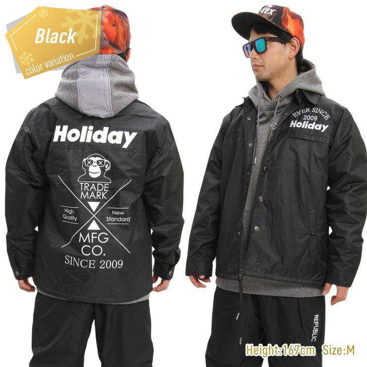 HOLIDAY ホリデー ALLDAY COACH コーチジャケット 19-20 2020 ユニ