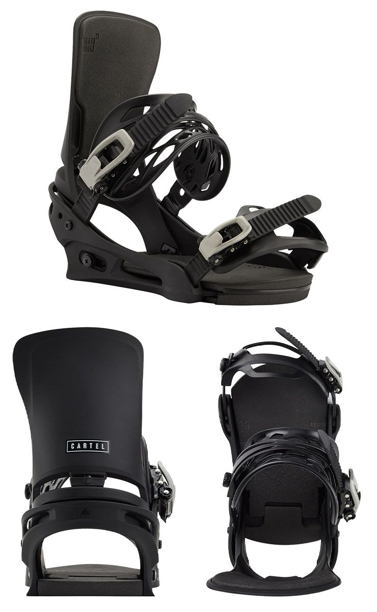 Burton Cartel Matte Brown M ビンディング Burton Cartel Matte Brown