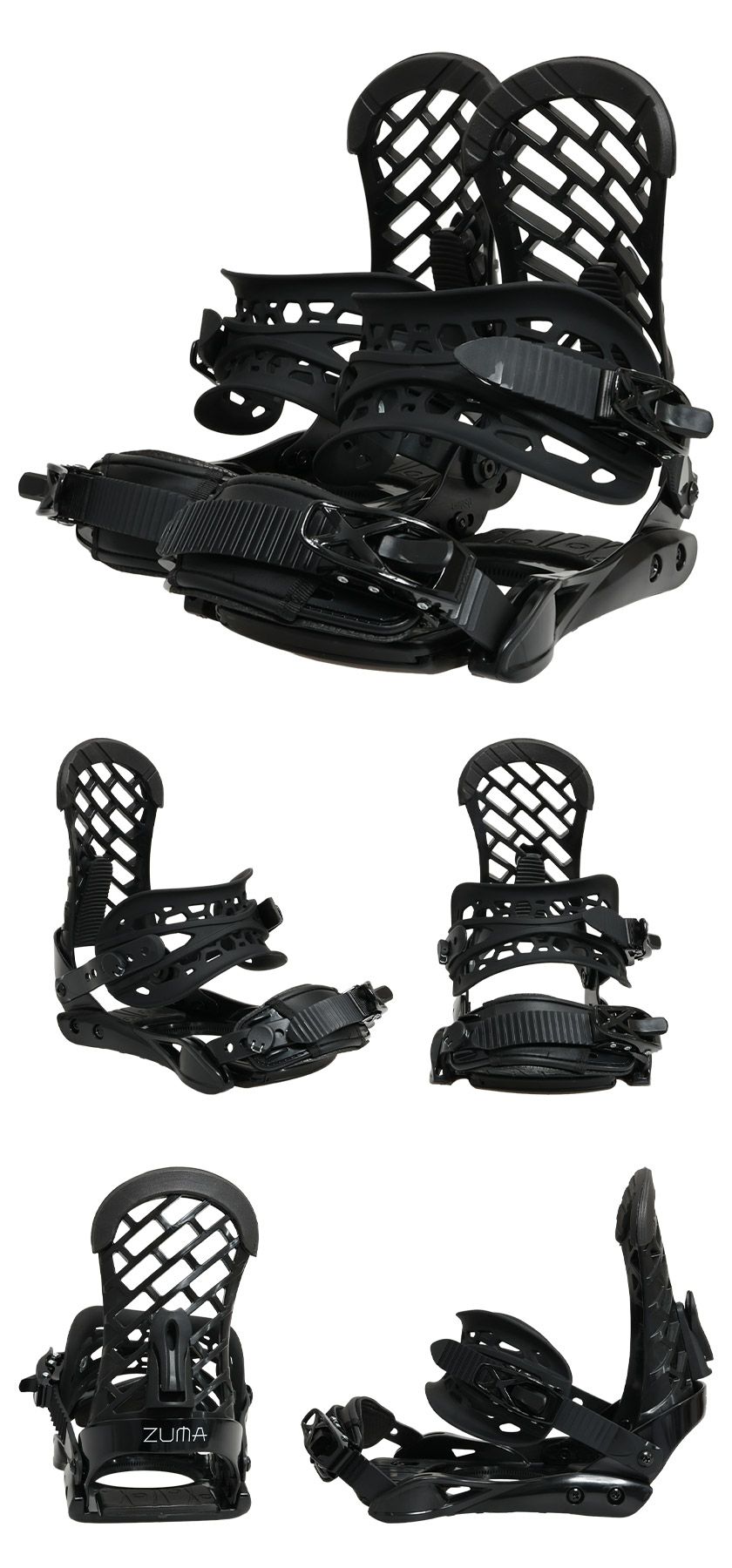 ZUMA ツマ ZM4500 スノーボード バインディング メンズ レディース