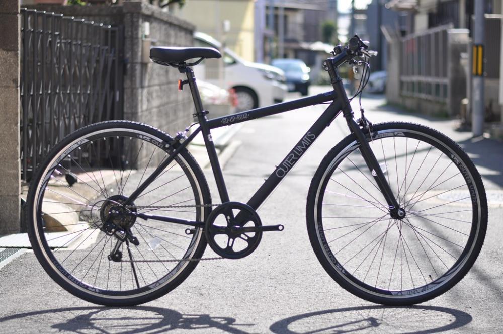一般スポーツ自転車】アウターリミッツ6S マットブラック 450サイズ