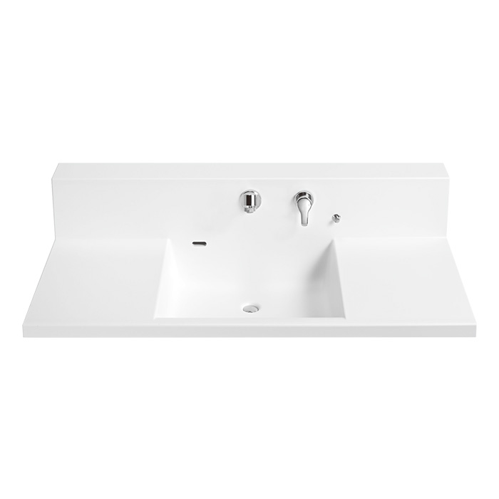 セミオーダー人工大理石一体洗面カウンターFlex Sink（ﾌﾚｯｸｽｼﾝｸ