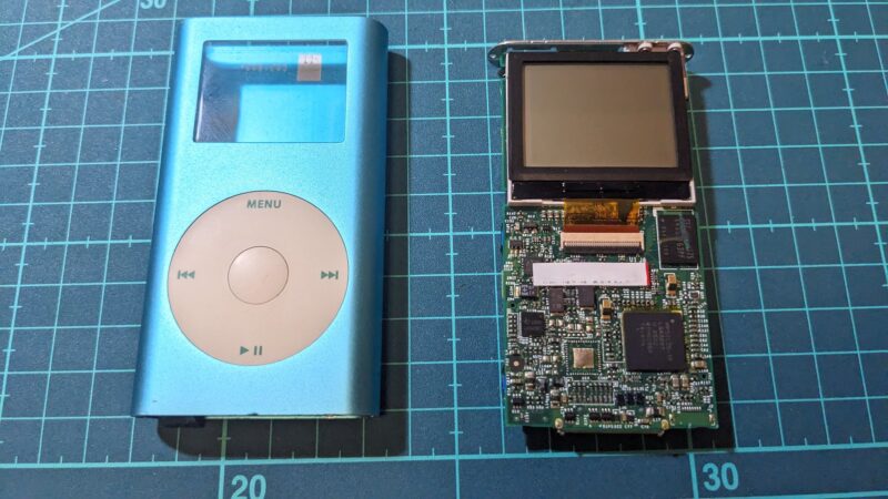 名機再生】iPod mini 第2世代のジャンク品をSD化＆バッテリー交換して