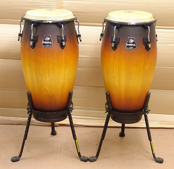MEINL マイネル コンガセット スタンド付き 打楽器 中古品