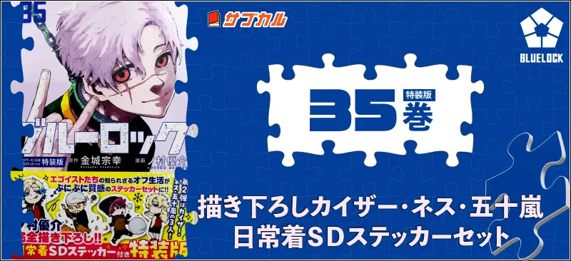 ブルーロック特装版25-35巻まとめ｜トランプ・特典一覧 | イラレブック
