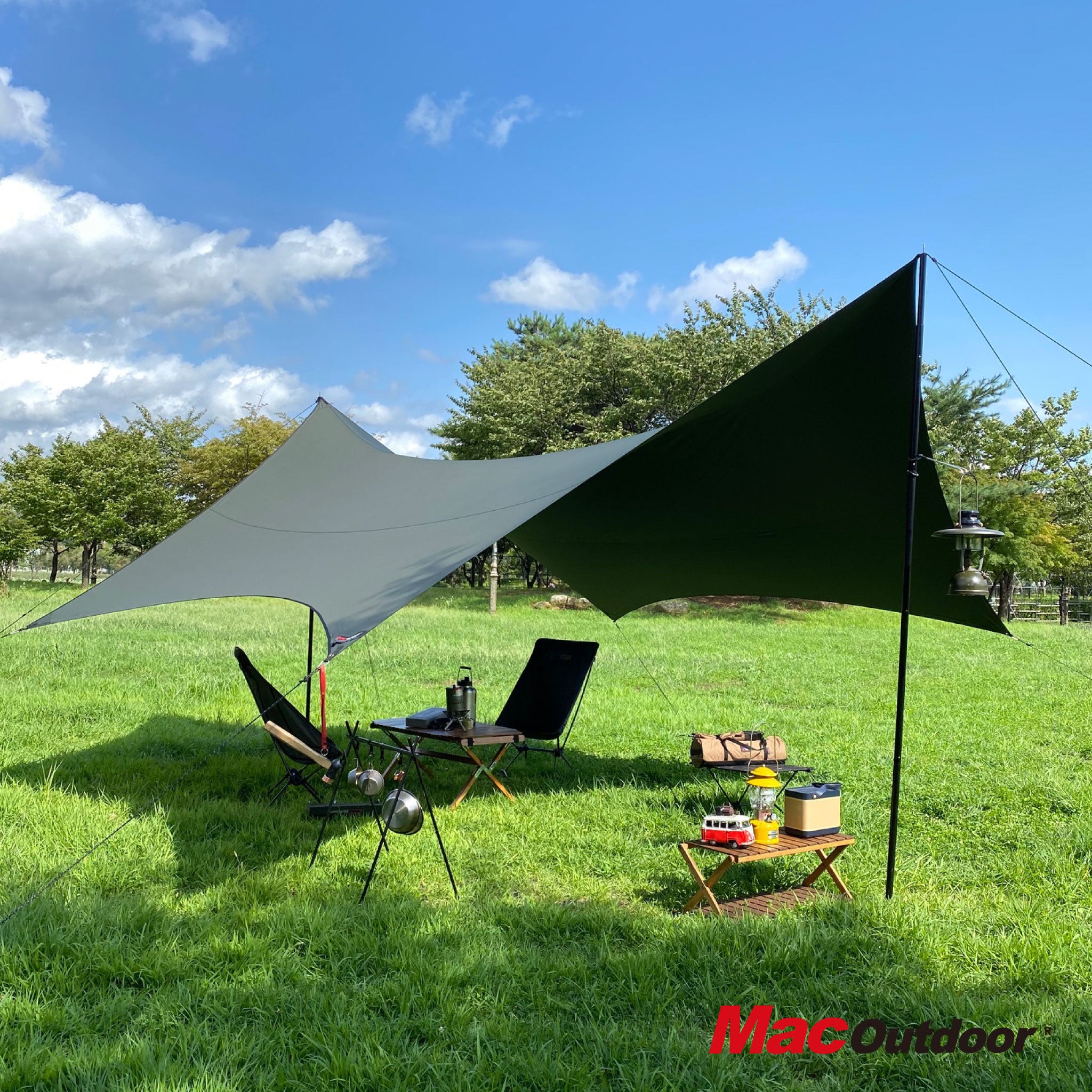 MacOne x LAVALAVA Wing Tarp ビンテージYELLOW MacOne x LAVALAVA