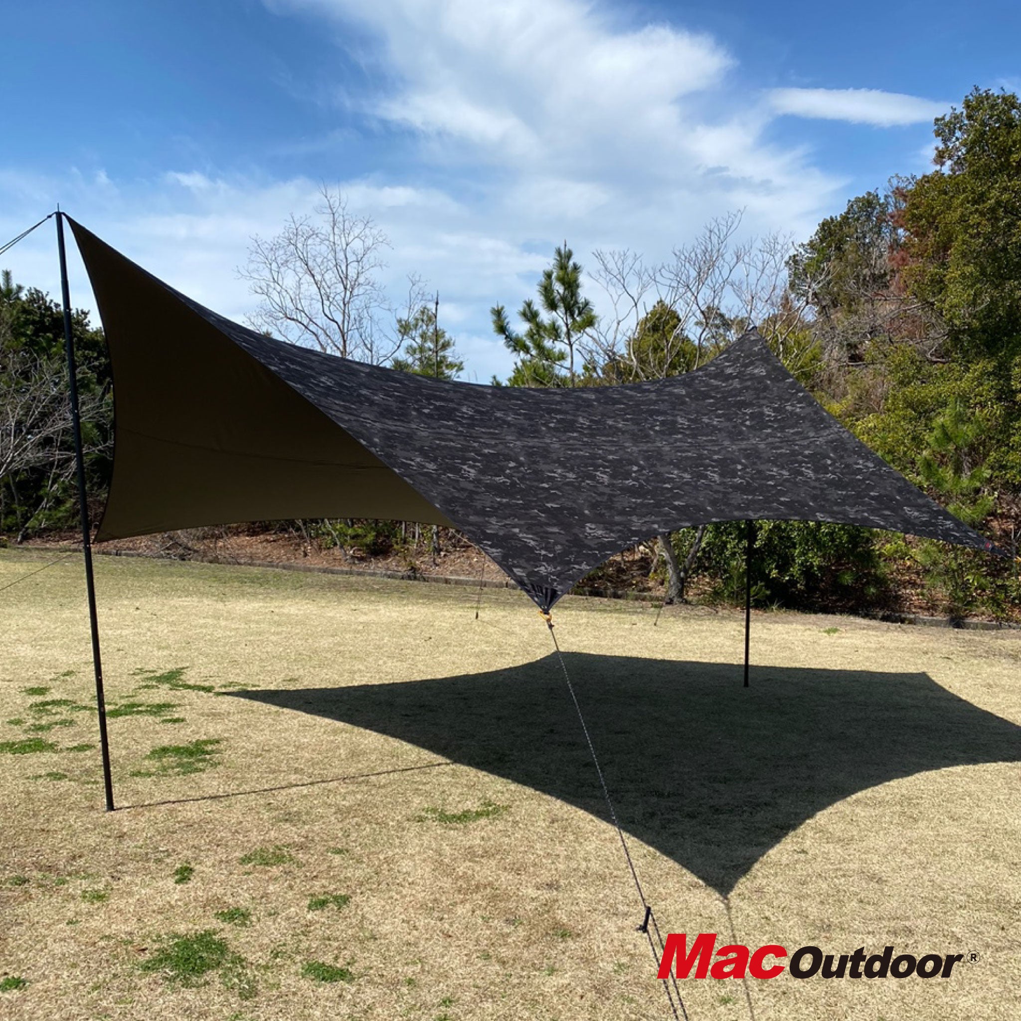 Mac Outdoor Mac One ヘキサタープ コヨーテL BRUNT×Mac outdoor