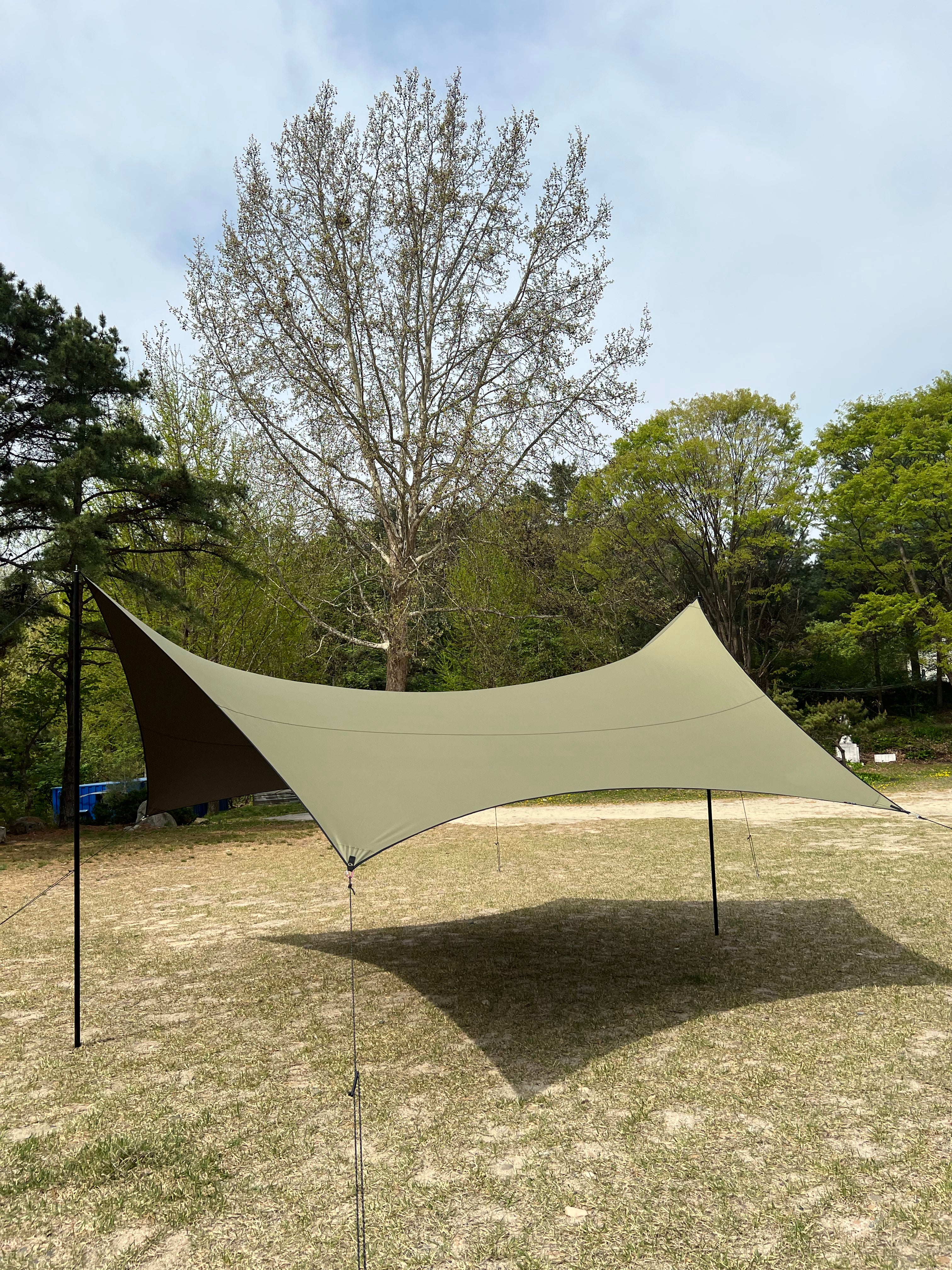 BRUNT×Mac outdoorヘキサタープ コヨーテLサイズ MAC-ONEヘキサタープ