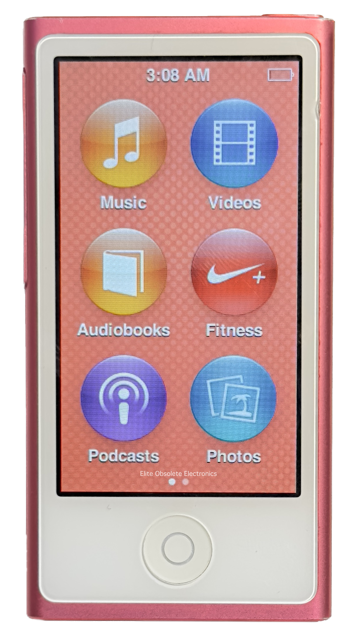Refurbished Apple iPod Nano 7th Generation 16GB Pink Salmon
