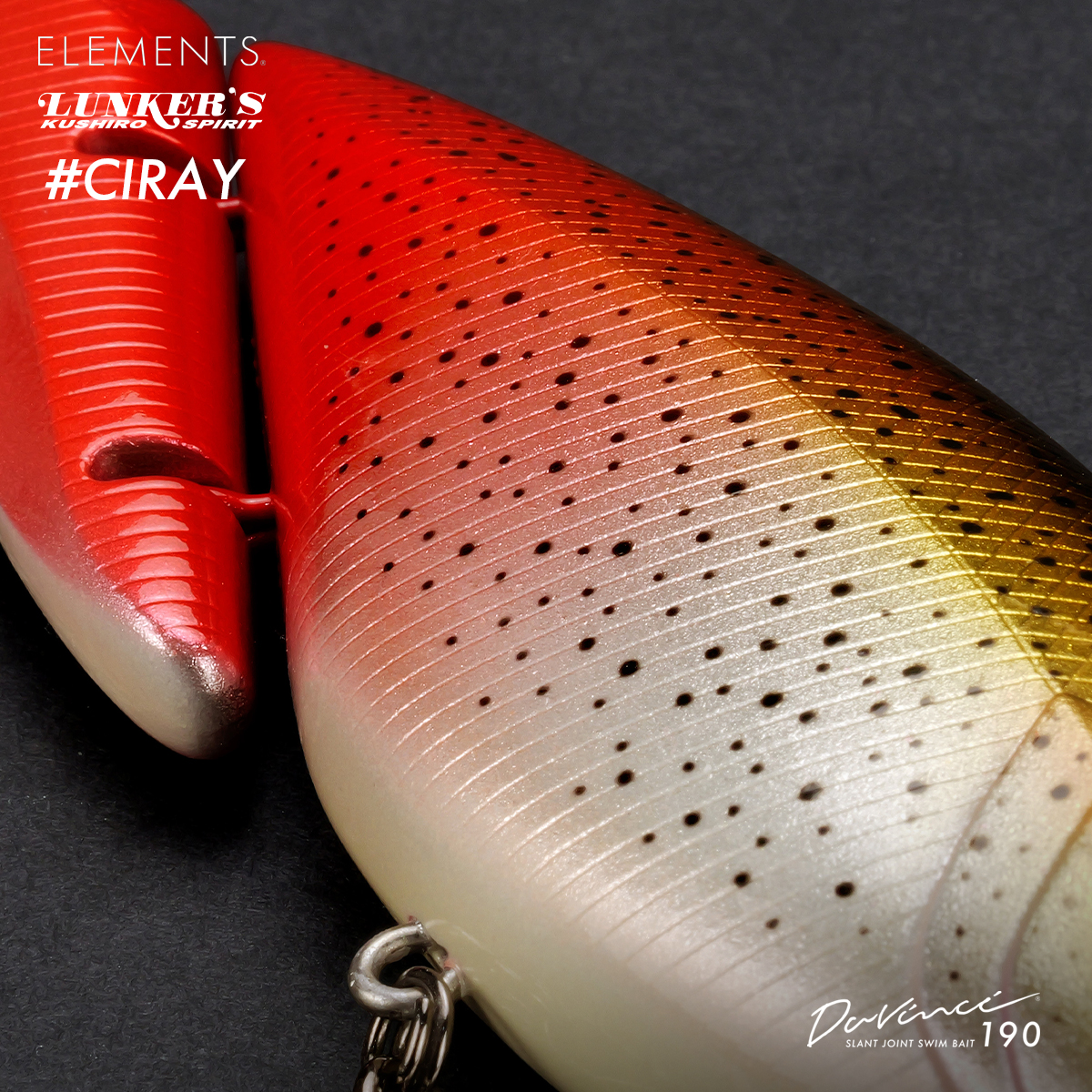 早い者勝ち❤️釣りフェス2026限定カラー ELEMENTS ダヴィンチ190 早い