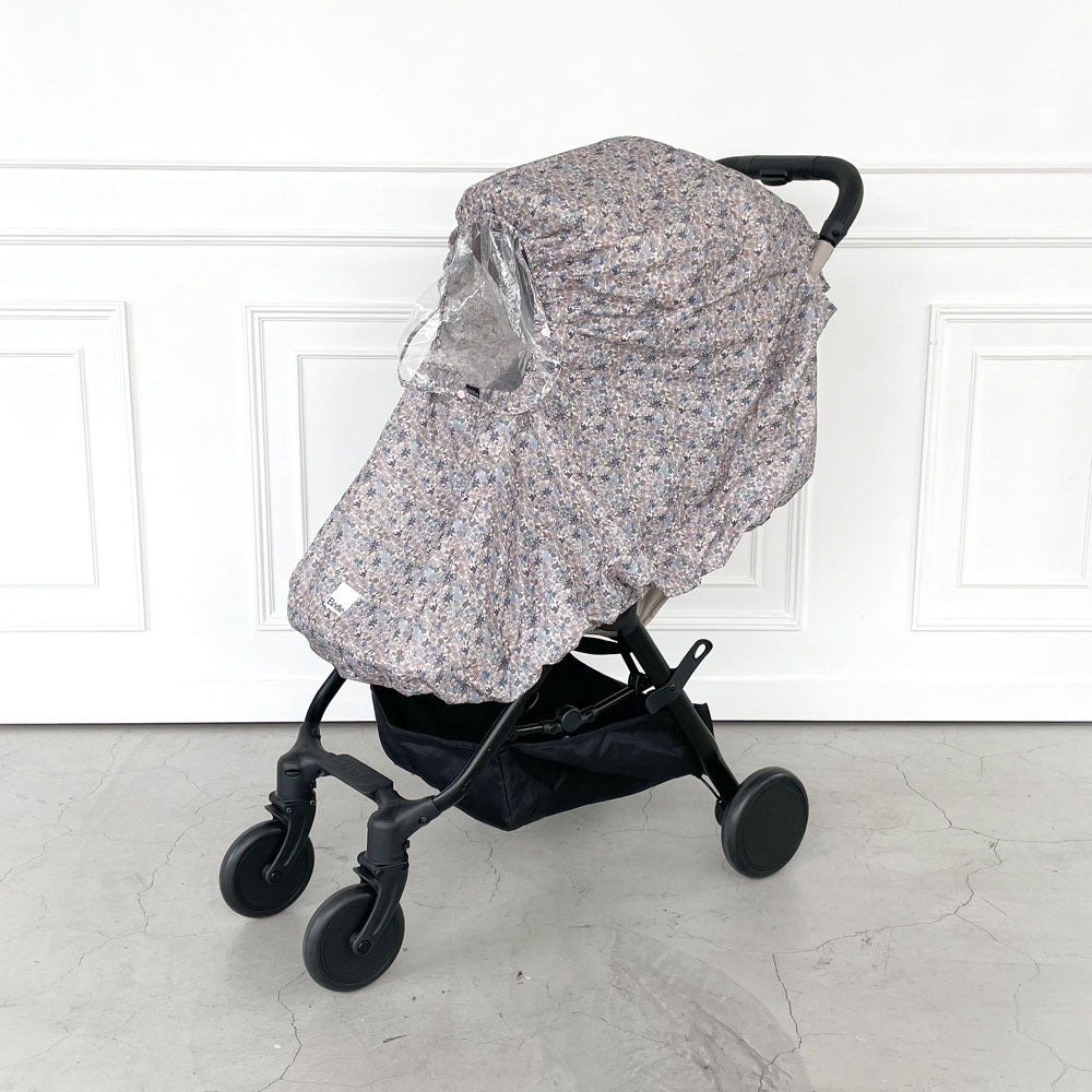 エロディ公式】ベビーカー用 レインカバーBlue Garden – Elodie | エロディ