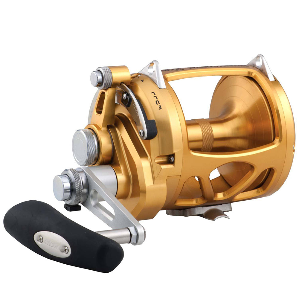 PENN International 50 VISW INT50VISW 2Speed Conventional Reel Gold