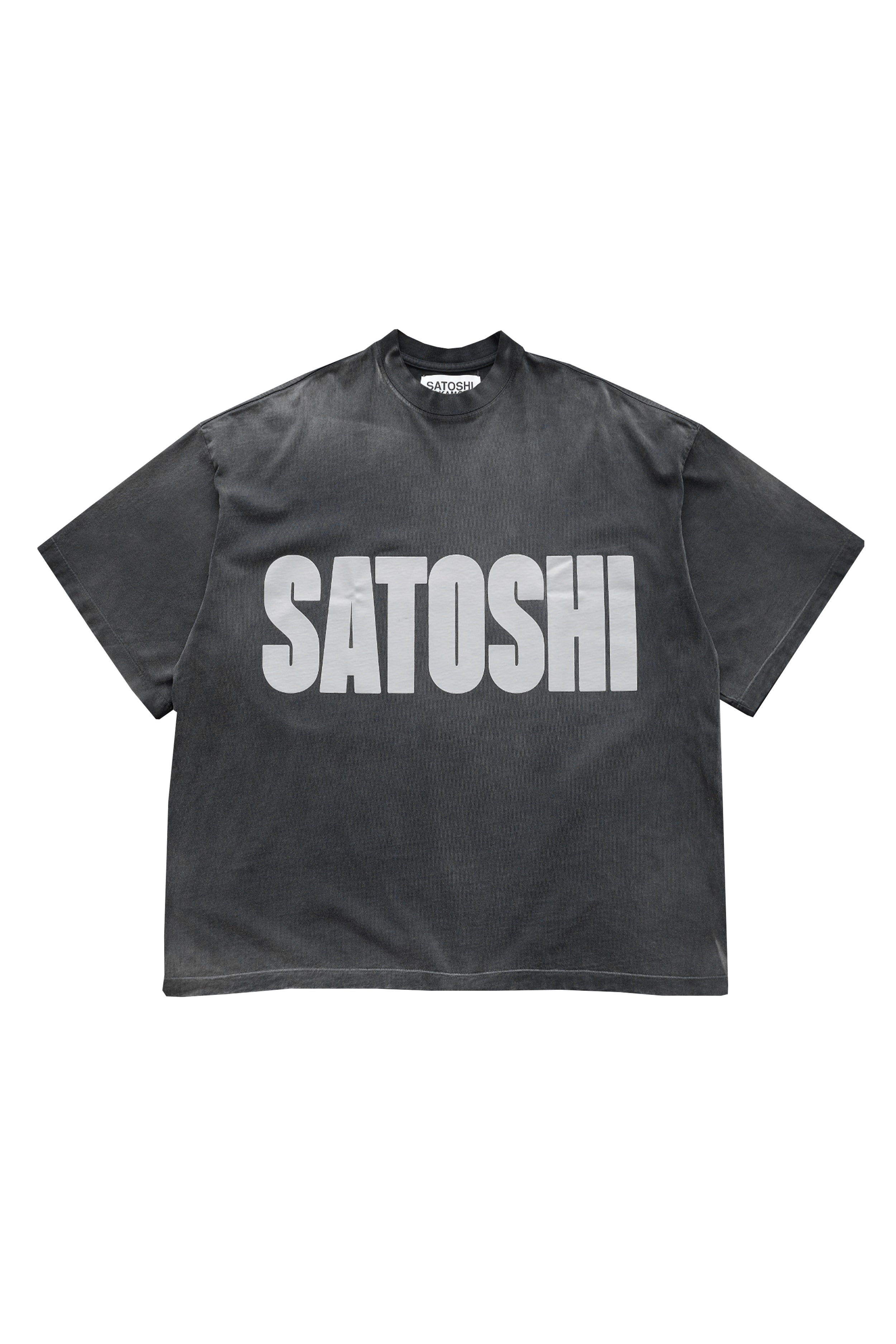 Satoshi Nakamoto - サトシナカモト/JUMBO FONT OVERSIZED TEE│正規