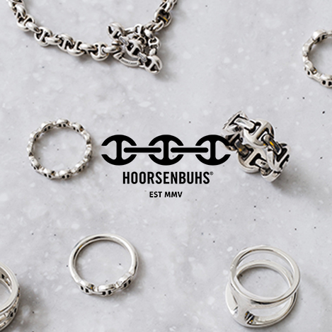 HOORSENBUHS(ホーセンブース)｜【UNISEX】QUAD LINK リング/シルバー