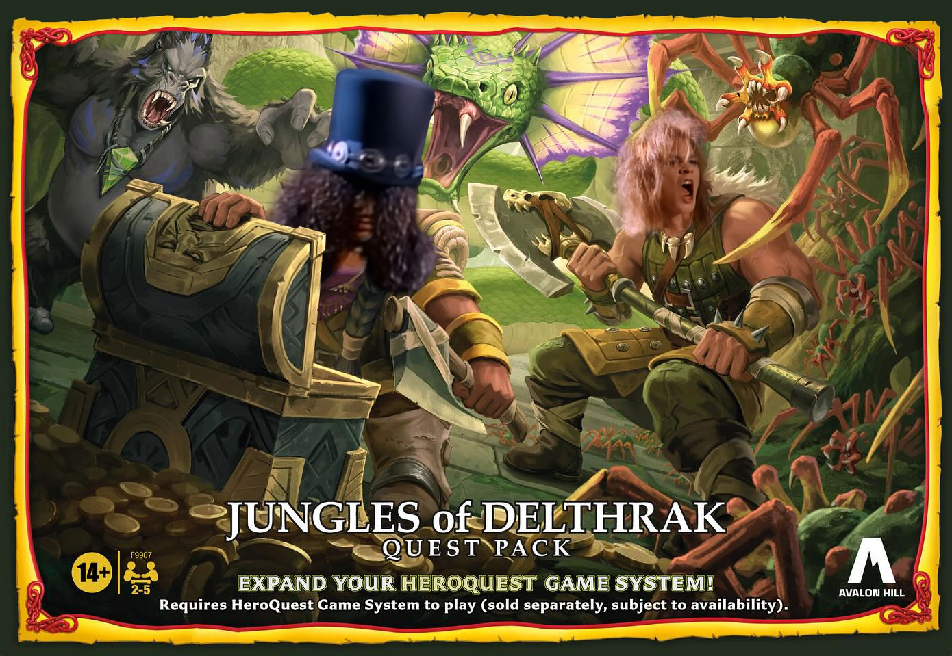HeroQuest: Welcome to the Jungles of Delthrak - Elvyler's Game Room