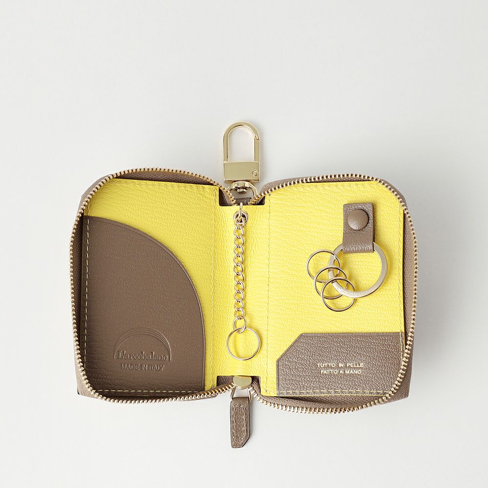 スマートWキーケース GRAY*YELLOW | ラルコバレーノ公式通販