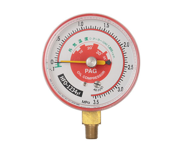 DENGEN マニホールドゲージ用高圧メーター CP-G68YFGH R1234YF