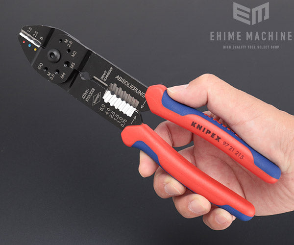 日本正規品 クニペックス クリンピングプライヤー (SB) (9721-215SB