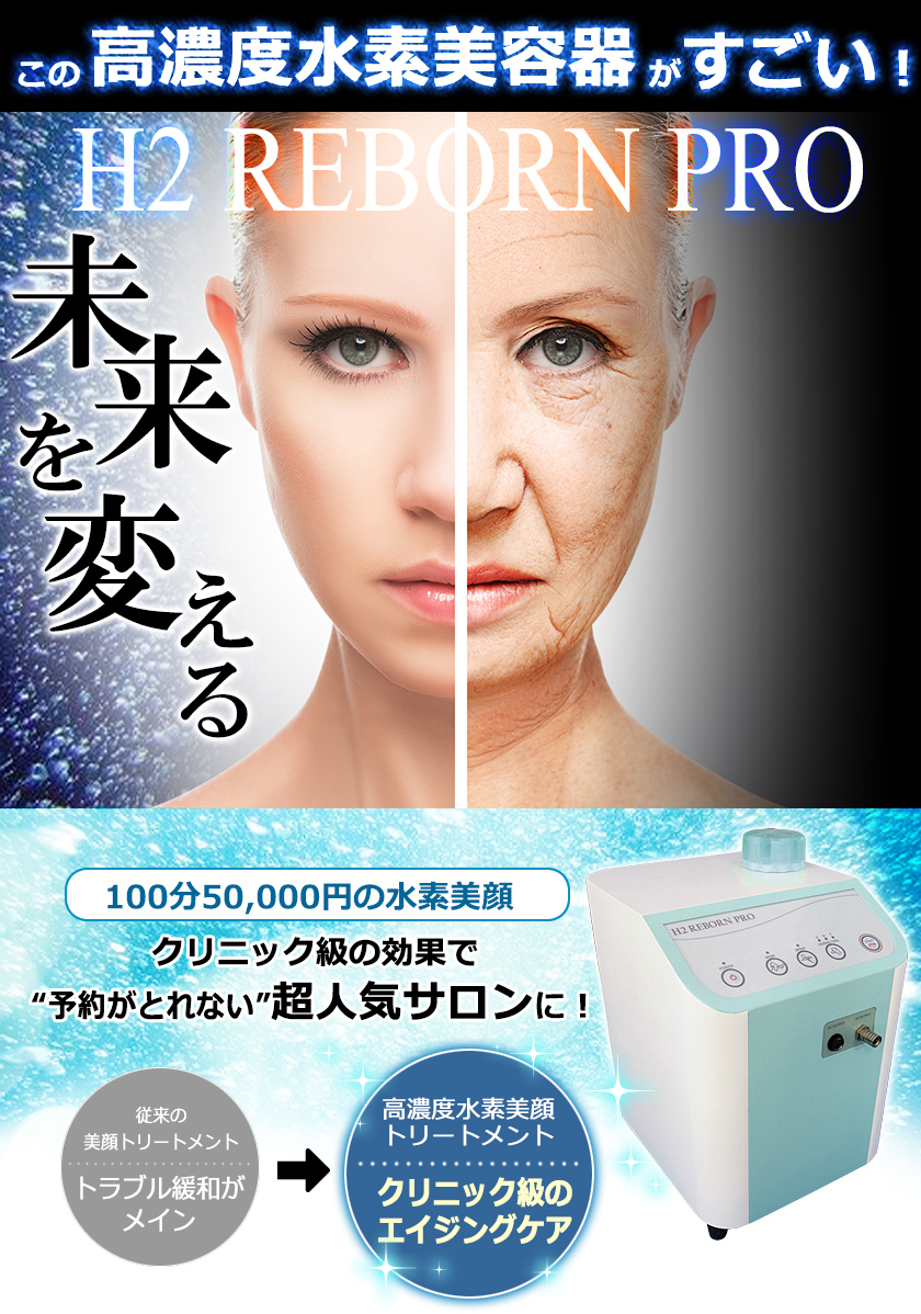 新品未開封 水素吸入H2 REBORN カートリッジ3つ 説明書 新品未開封