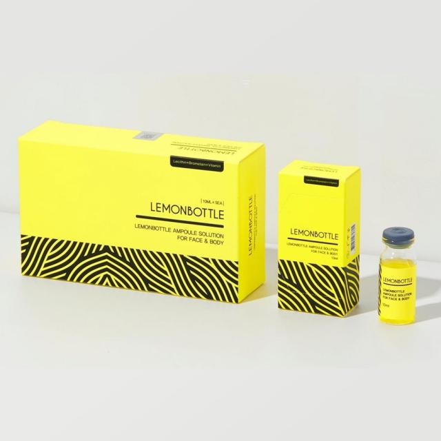 レモンボトル（10ml×5本）×10個セット 脂肪分解／脂肪溶解剤 - エステ