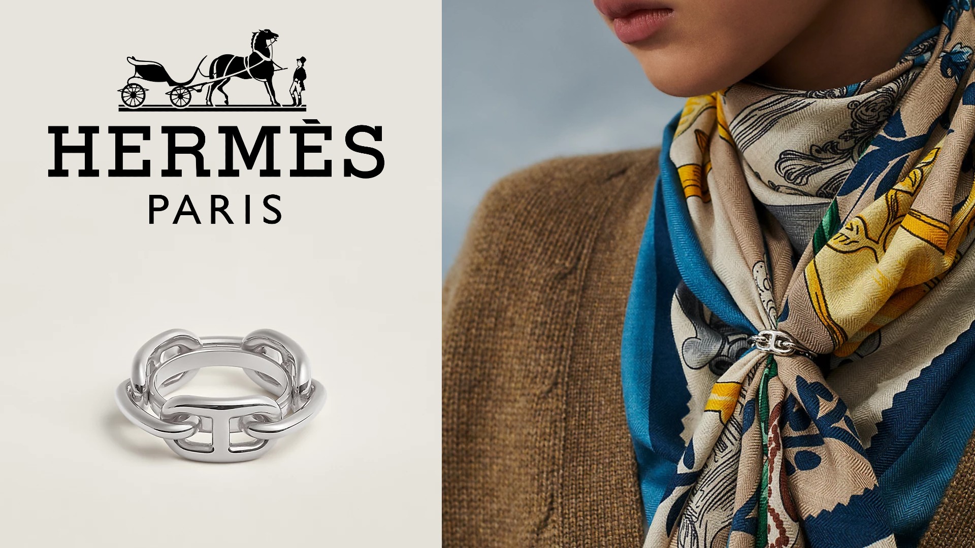 エルメス】人気スカーフリングの使い方まとめ！選び方や定価もご紹介