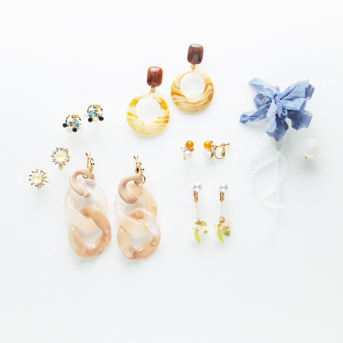 公式サイト限定】WEEKLY イヤリング SET（DIZ0B19000）｜ACCESSORIES