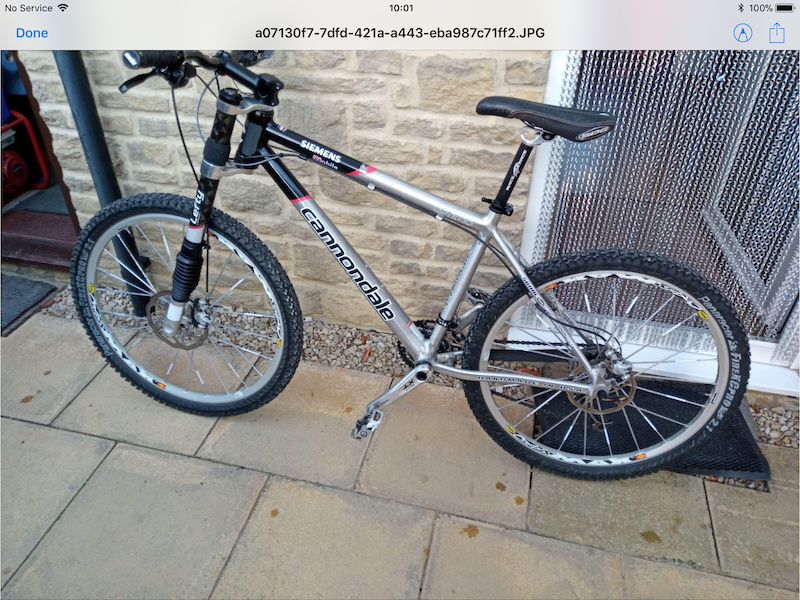 2004 Cannondale F3000 build Siemens team colours L For Sale
