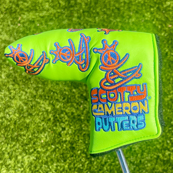 Gallery Limited Release Lime Green Peace Surfer Blade Headcover