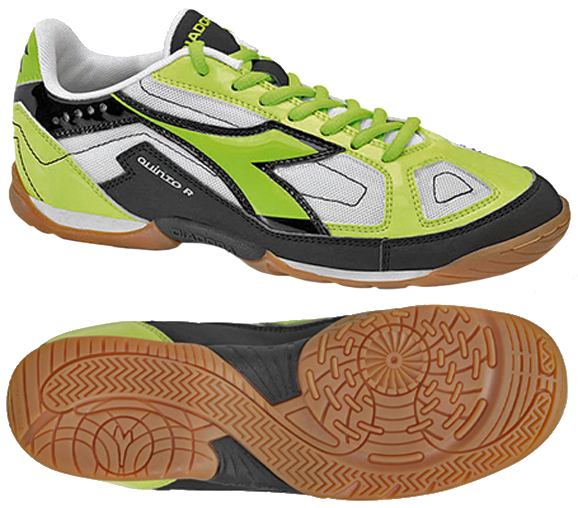 Diadora Quinto R ID Futsal Soccer Shoes - Black | Epic Sports