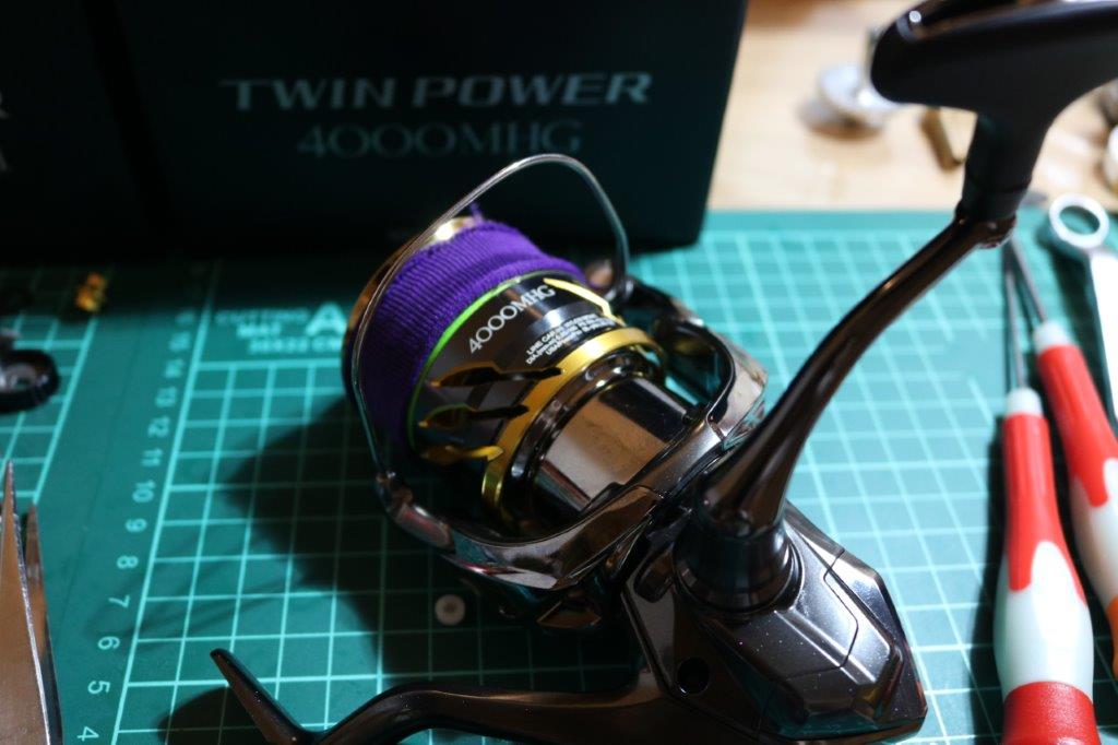 20ツインパワー 4000MHG 改造＆インプレ（4） 金属ローターの考察