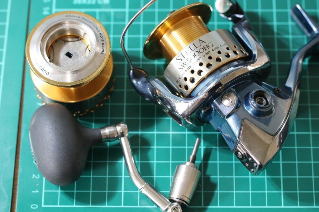 オーバーホール依頼 01ステラSW 5000HG | リールカスタム・ラボ