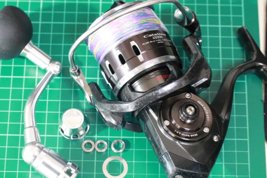 オーバーホール依頼 16キャタリナ 5000 | リールカスタム・ラボ