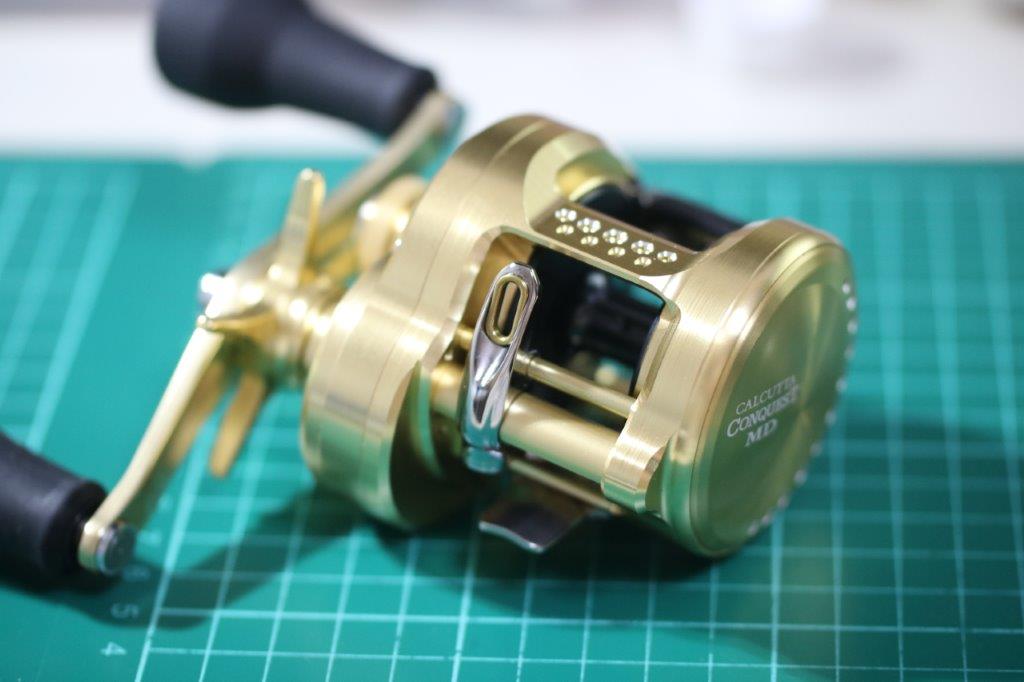 13カルカッタ301 スプールシャフトベアリング レベルワインダー