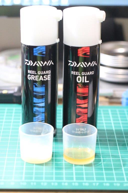 リールメンテナンス】ダイワリールガードグリス＆オイルの使い方