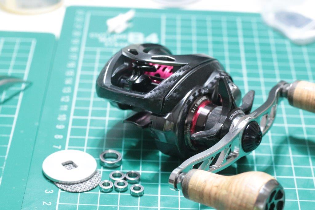 20スティーズ AIR TW500XXHLドラグクリッカーカスタム | リール