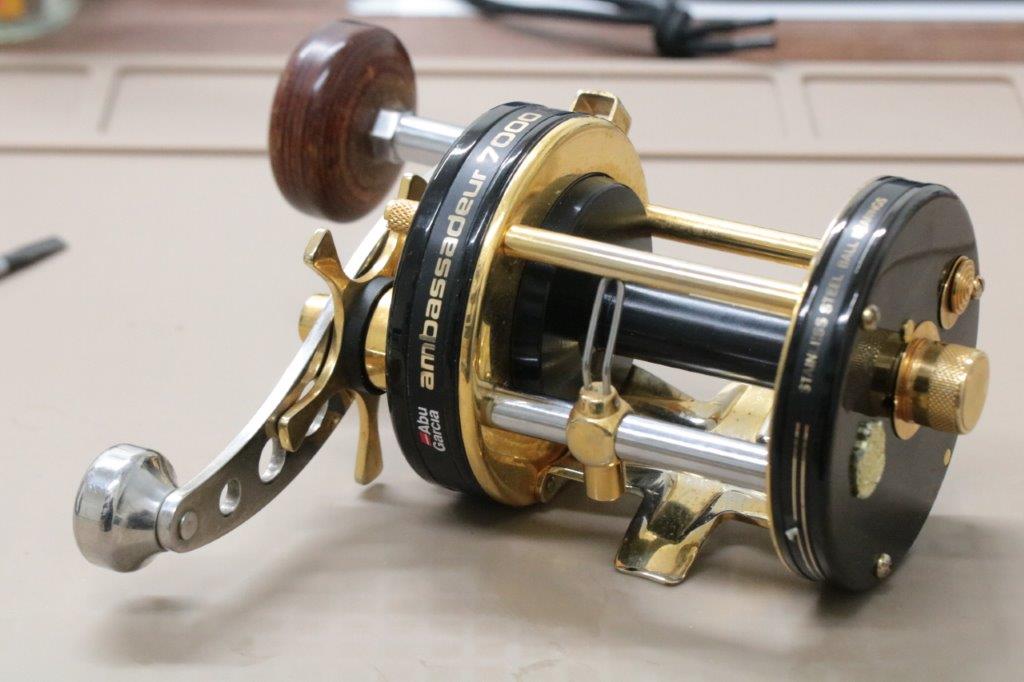 アンバサダー7000CDL オーバーホール（ハンドルが逆回転する