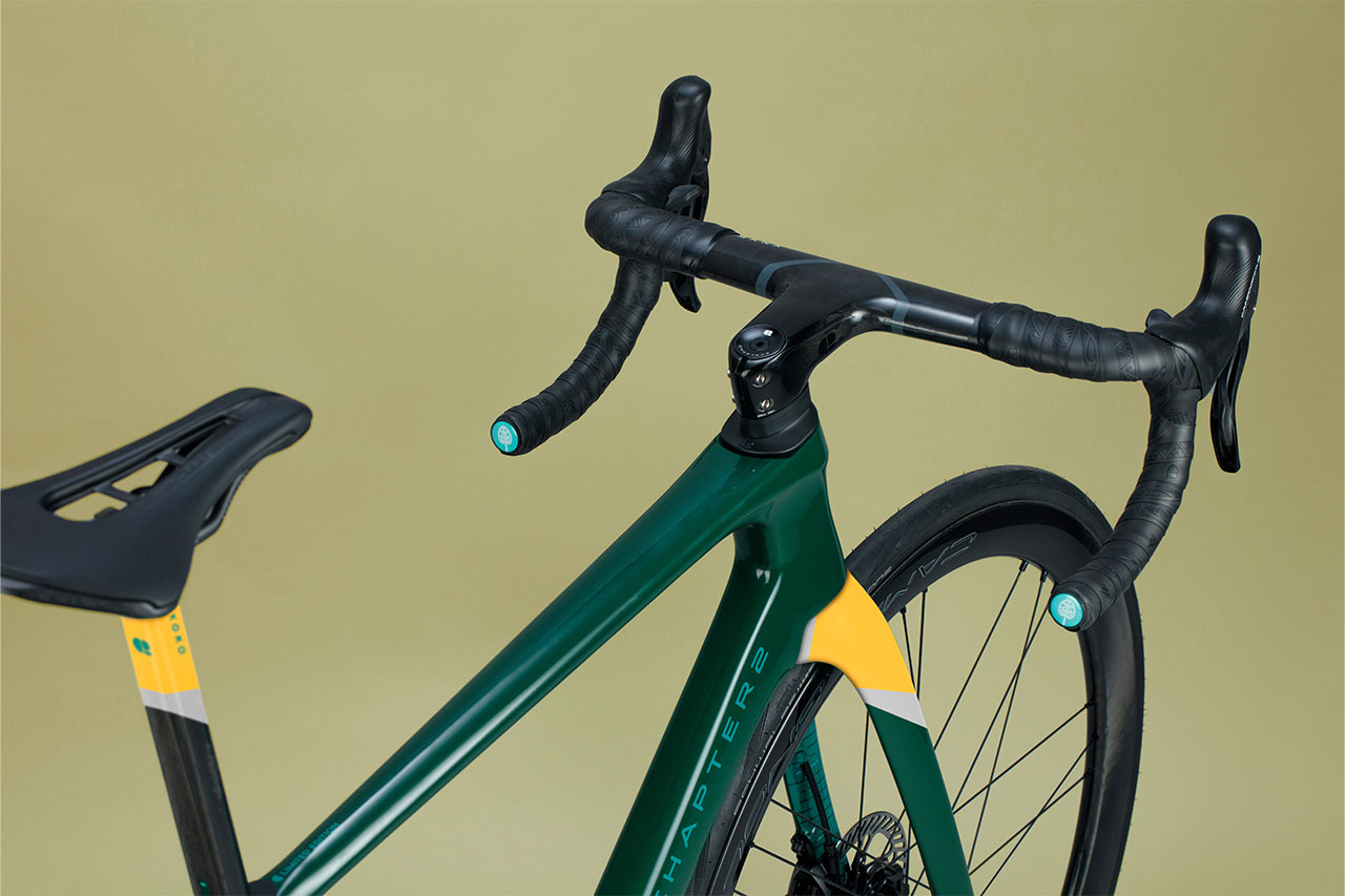CHAPTER2 KOKO BRG + YELLOW W/ SILVER for Sale