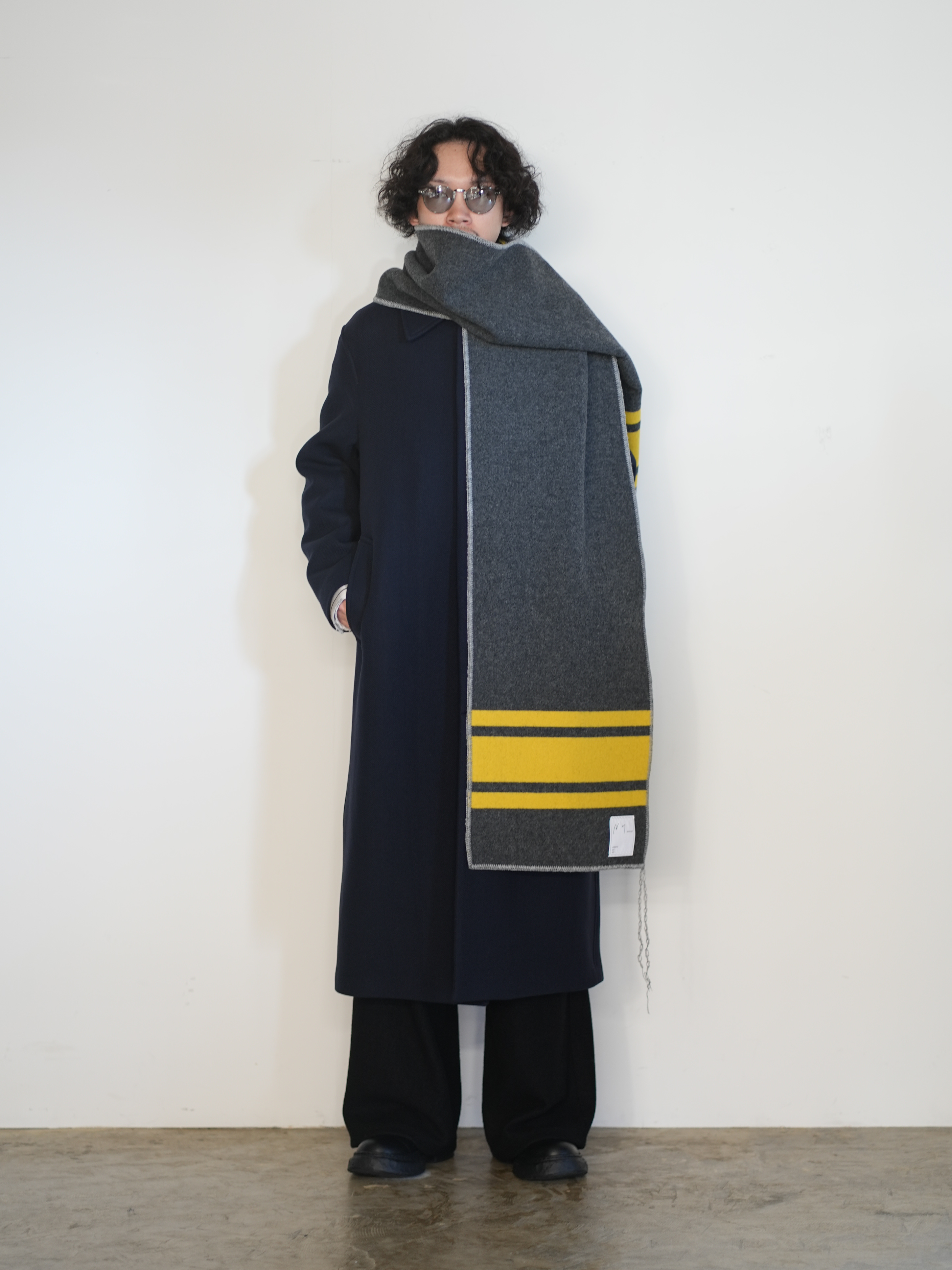 ANCELLM / exclusive】WOOL BLANKET SCARF
