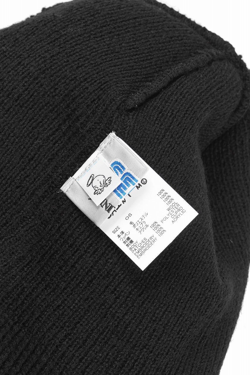 SAINT Mxxxxxx x SEGA SG_KNIT CAP / SAINT SEGA (BLACK) – ETERNAL