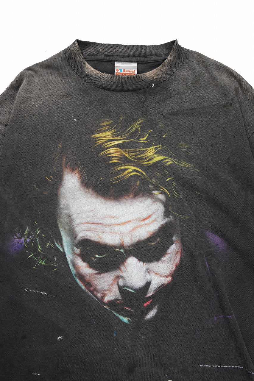 SAINT Mxxxxxx BATMAN SS TEE / JOKER (BLACK) – ETERNAL