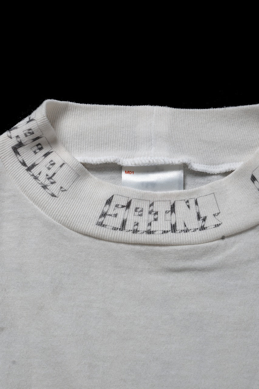 SAINT Mxxxxxx × Alexis Ross LS TEE / DRAWING (WHITE) - ETERNAL by