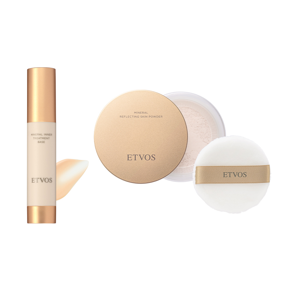 下地&スキンパウダー（#クリアベージュ）｜ミネラルメイクのエトヴォス