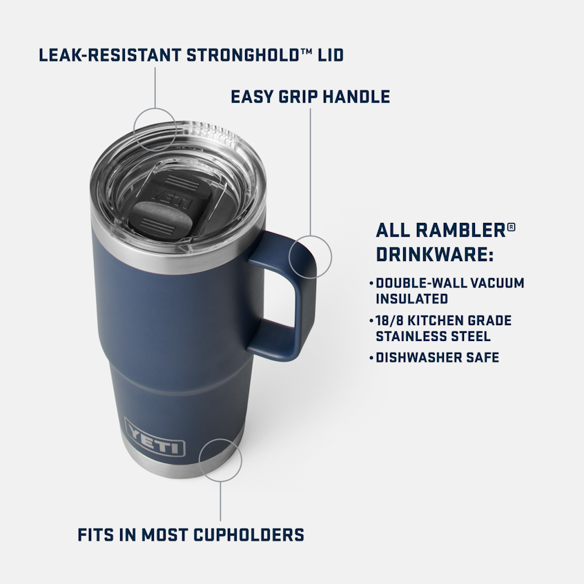 YETI Rambler® 20 oz (591 ml) Travel Mug – YETI EUROPE