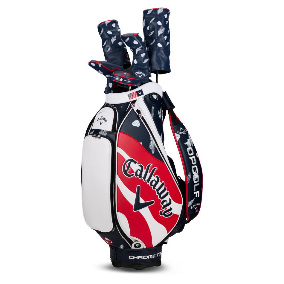 Limited Edition June Major Staff Bag and Headcovers Package