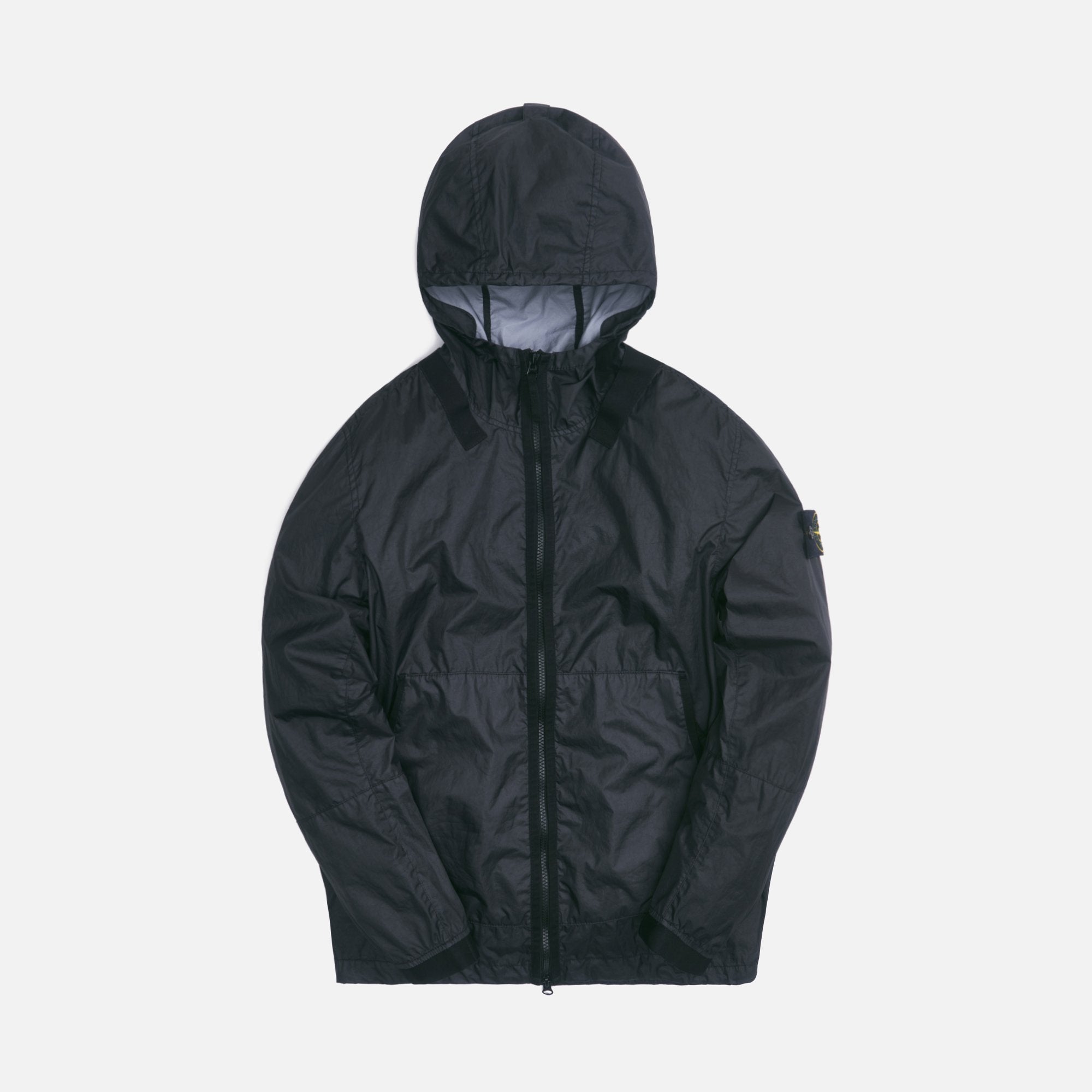 Stone Island Membrana 3L TC Hooded Jacket - Black – Kith Europe