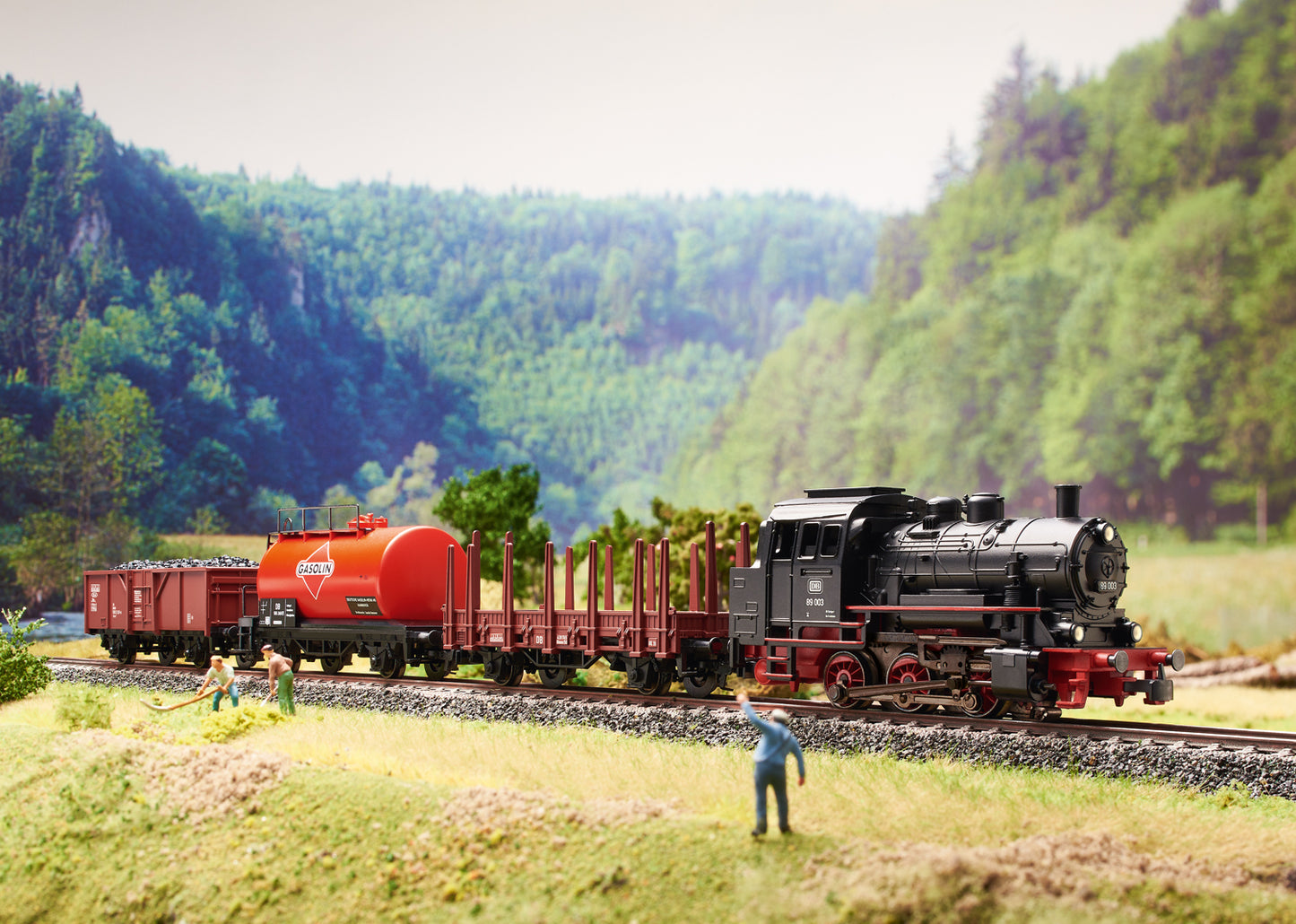 Marklin HO 29890 Digital Freight Train Starter Set with cls 89.0