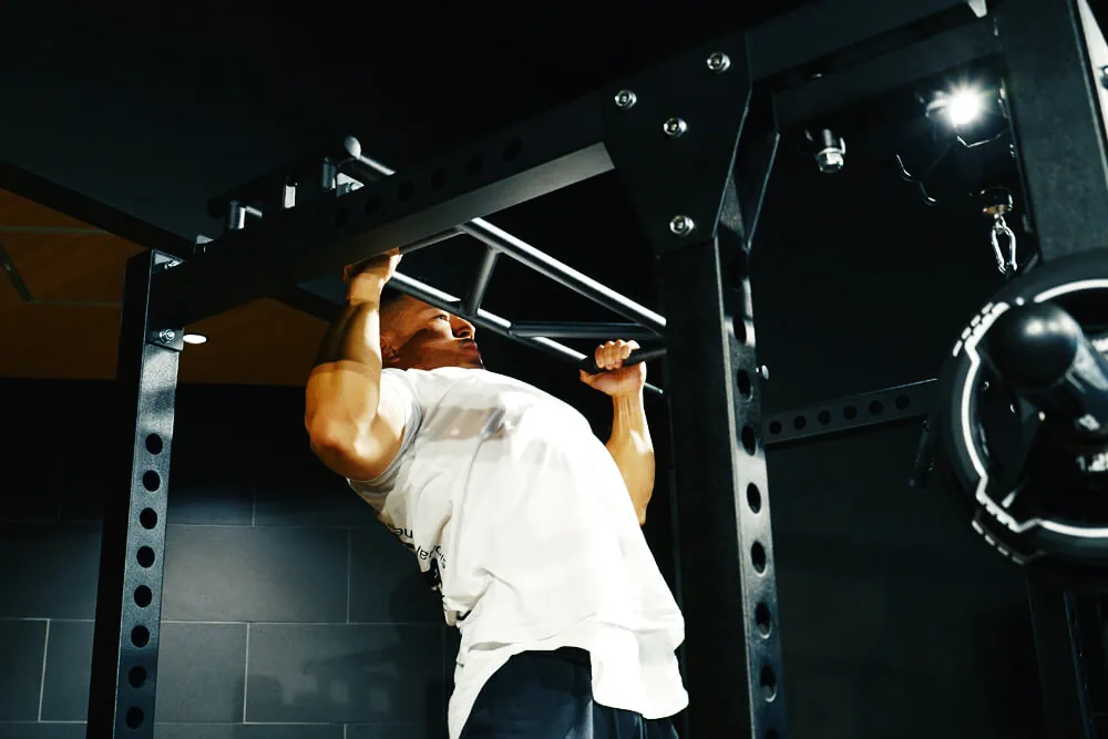 折りたたみ式パワーラック｜省スペースで本格トレーニング｜EVOLGEAR