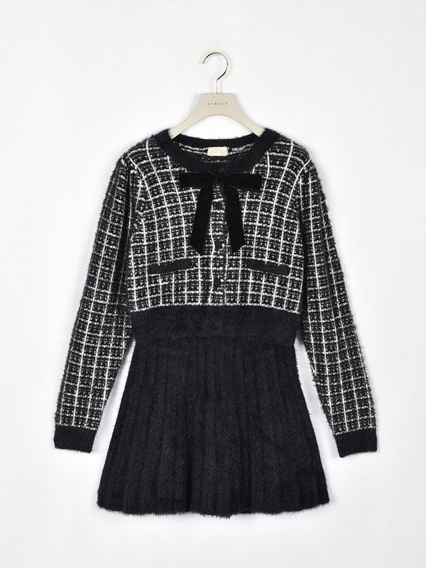 シャギーツイードセットアップ｜evelyn（エブリン）公式通販サイト